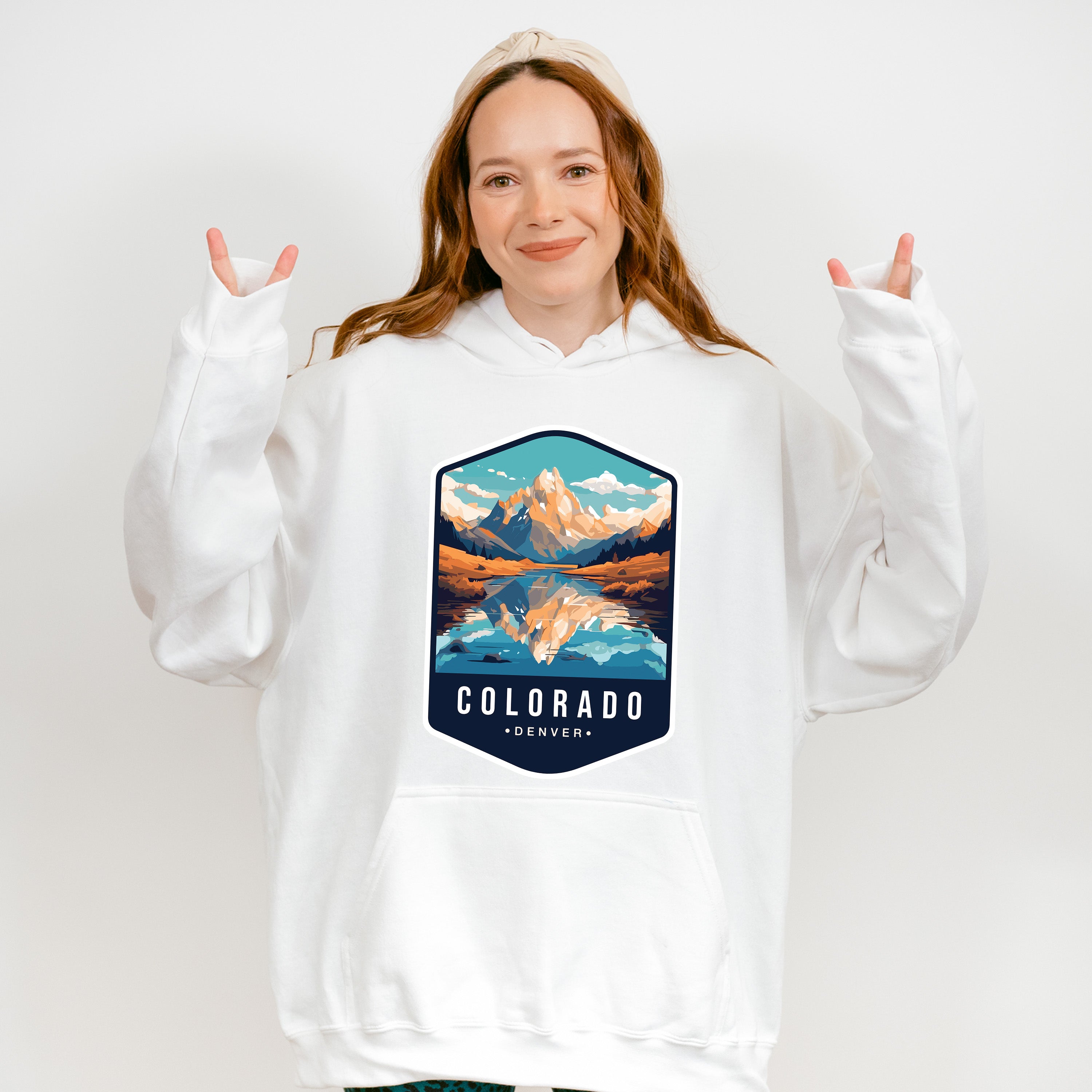 Colorado Denver - States &amp; Cities Unisex Crewneck T-Shirt Sweatshirt Hoodie
