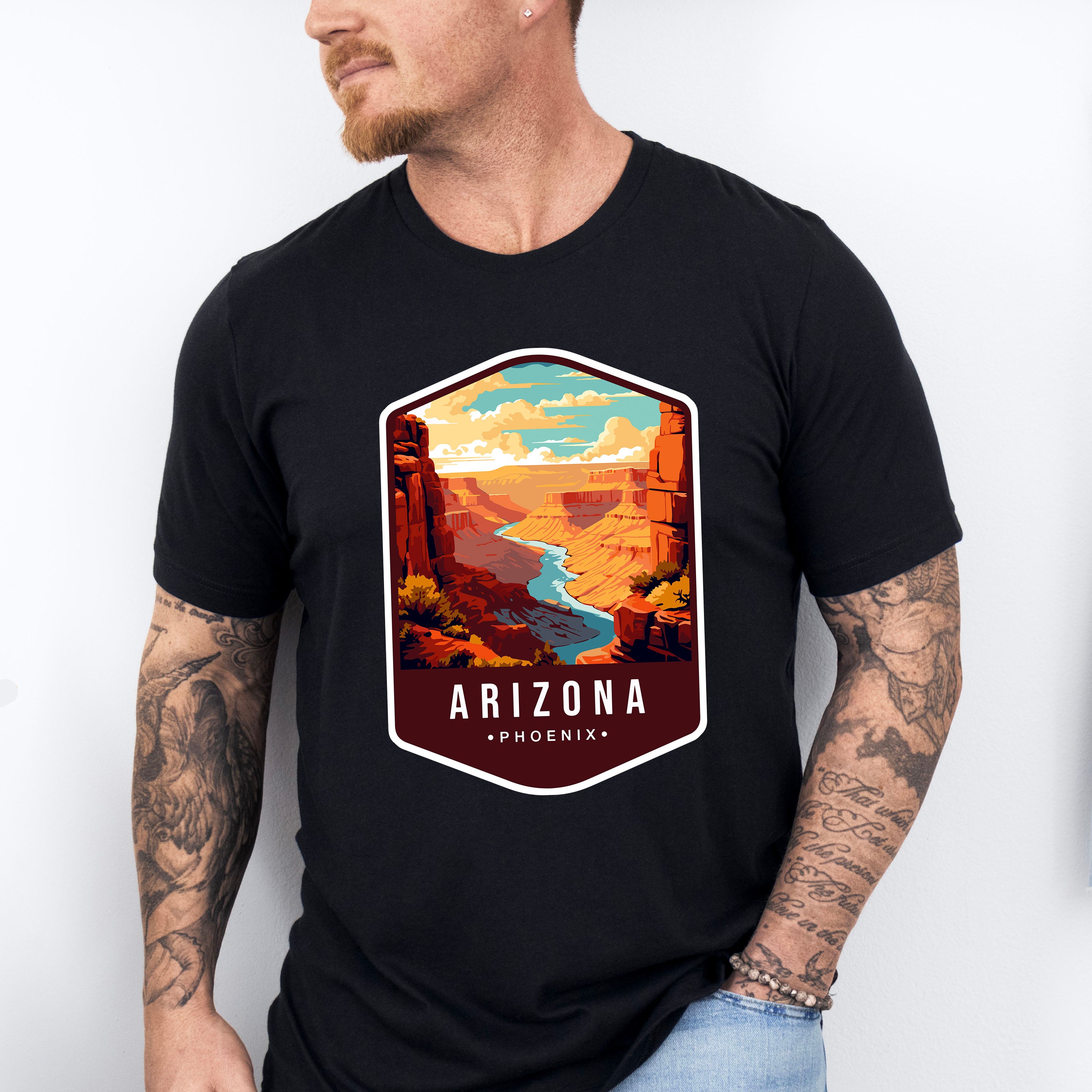 Arizona Phoenix - States &amp; Cities Unisex Crewneck T-Shirt Sweatshirt Hoodie