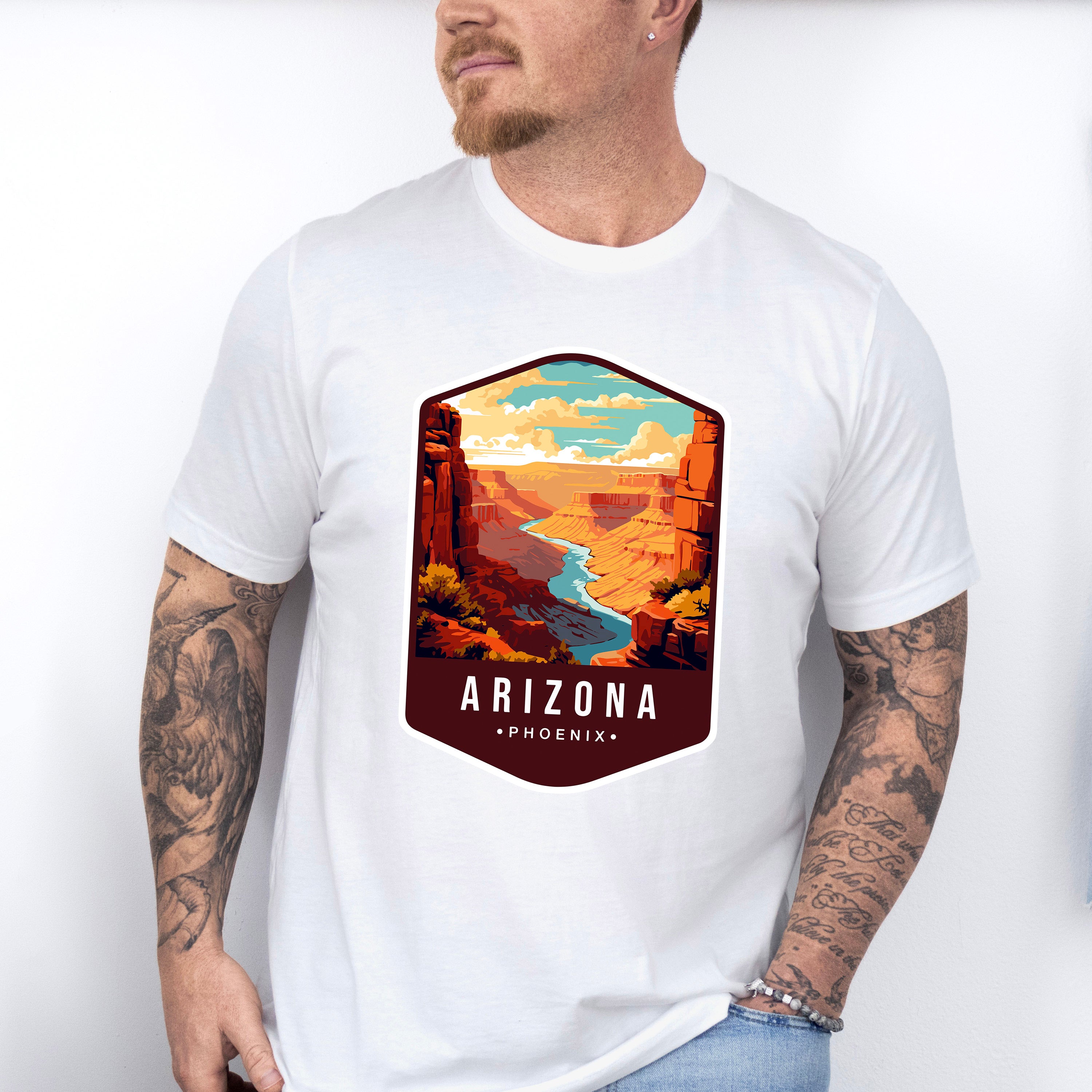Arizona Phoenix - States &amp; Cities Unisex Crewneck T-Shirt Sweatshirt Hoodie