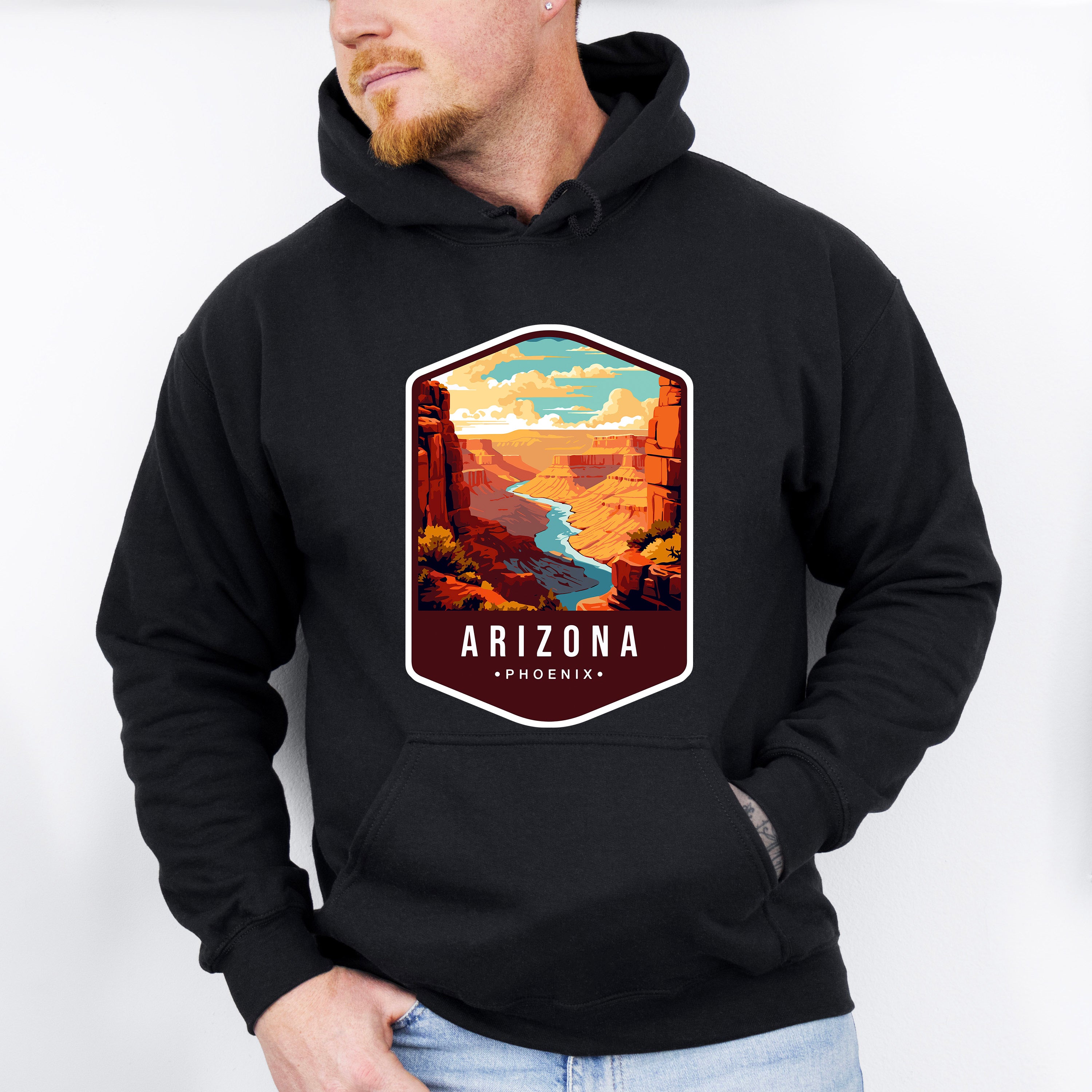 Arizona Phoenix - States &amp; Cities Unisex Crewneck T-Shirt Sweatshirt Hoodie