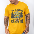 Life Is Better By The Camping Design - Camping Unisex Crewneck T-Shirt Sweatshirt Hoodie