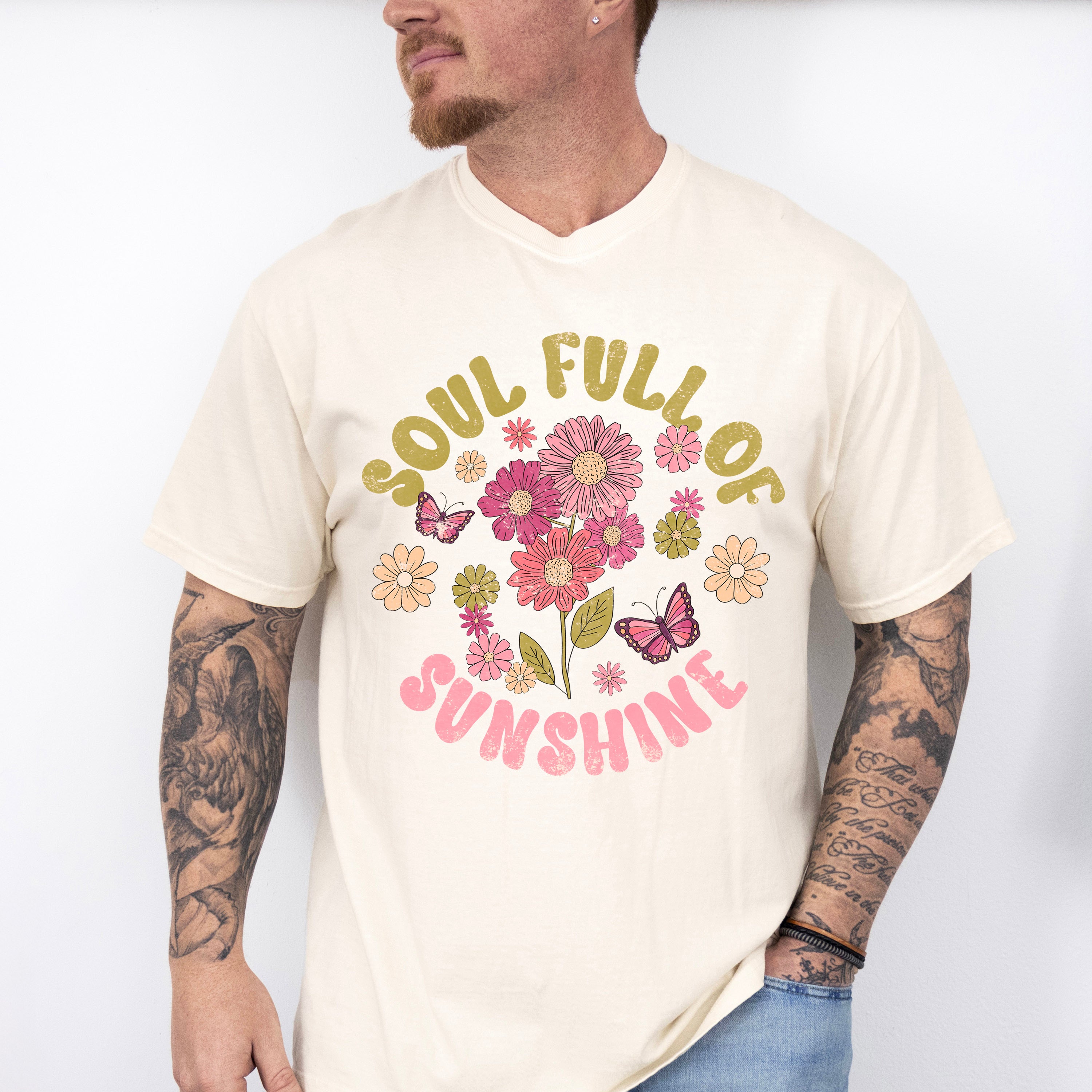 Soul Full Of Sunshine - Spring Unisex Crewneck T-Shirt Sweatshirt Hoodie