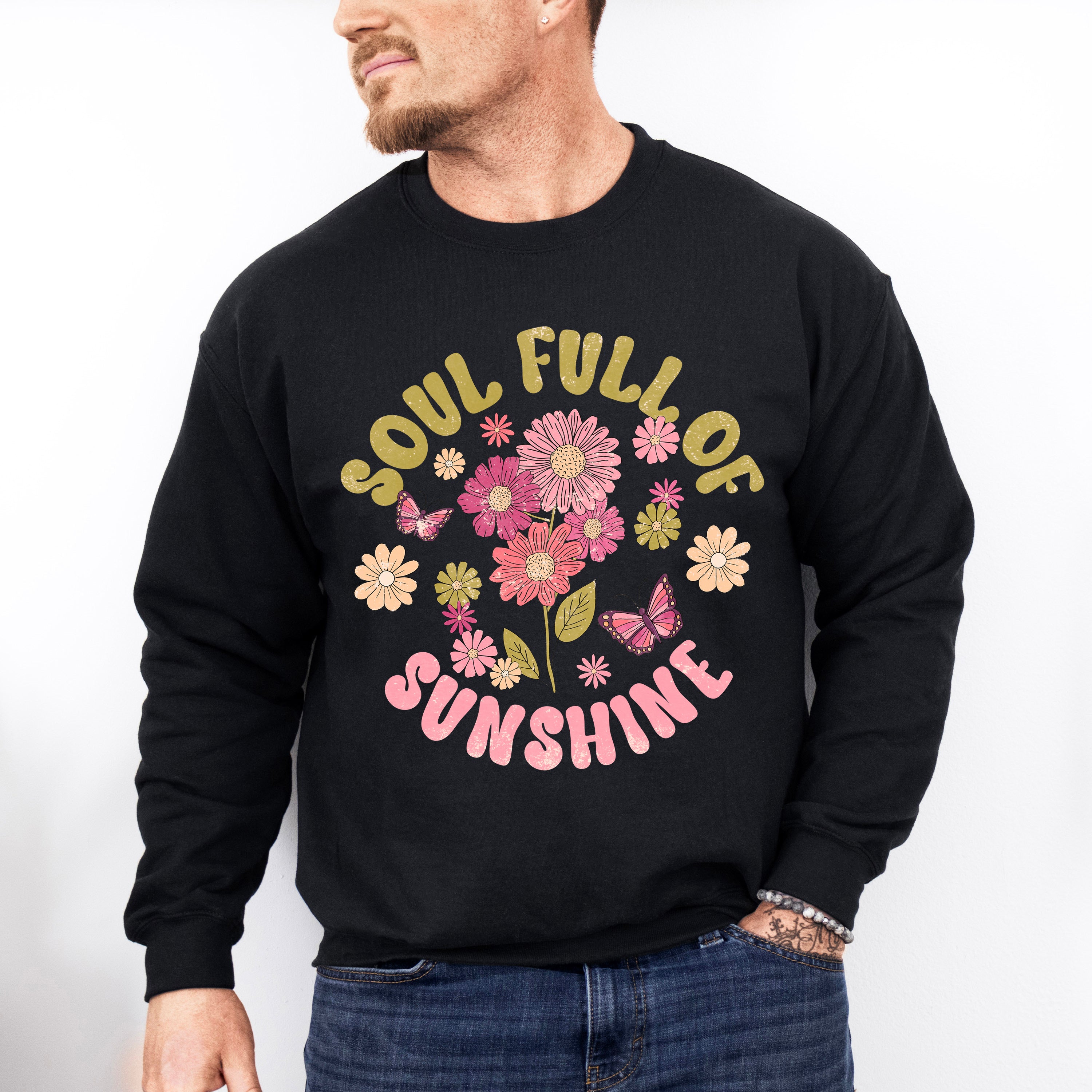Soul Full Of Sunshine - Spring Unisex Crewneck T-Shirt Sweatshirt Hoodie