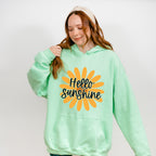 Hello Sunshine Yellow Flower - Spring Unisex Crewneck T-Shirt Sweatshirt Hoodie