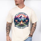 Campfire Social Club Design - Camping Unisex Crewneck T-Shirt Sweatshirt Hoodie