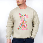 Flower Bunny - Spring Unisex Crewneck T-Shirt Sweatshirt Hoodie