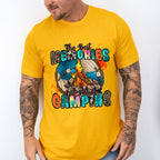 The Best Memories Are Made Camping Design - Camping Unisex Crewneck T-Shirt Sweatshirt Hoodie