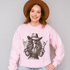 Cowgirl Brown Design - Cowgirl Unisex Crewneck T-Shirt Sweatshirt Hoodie