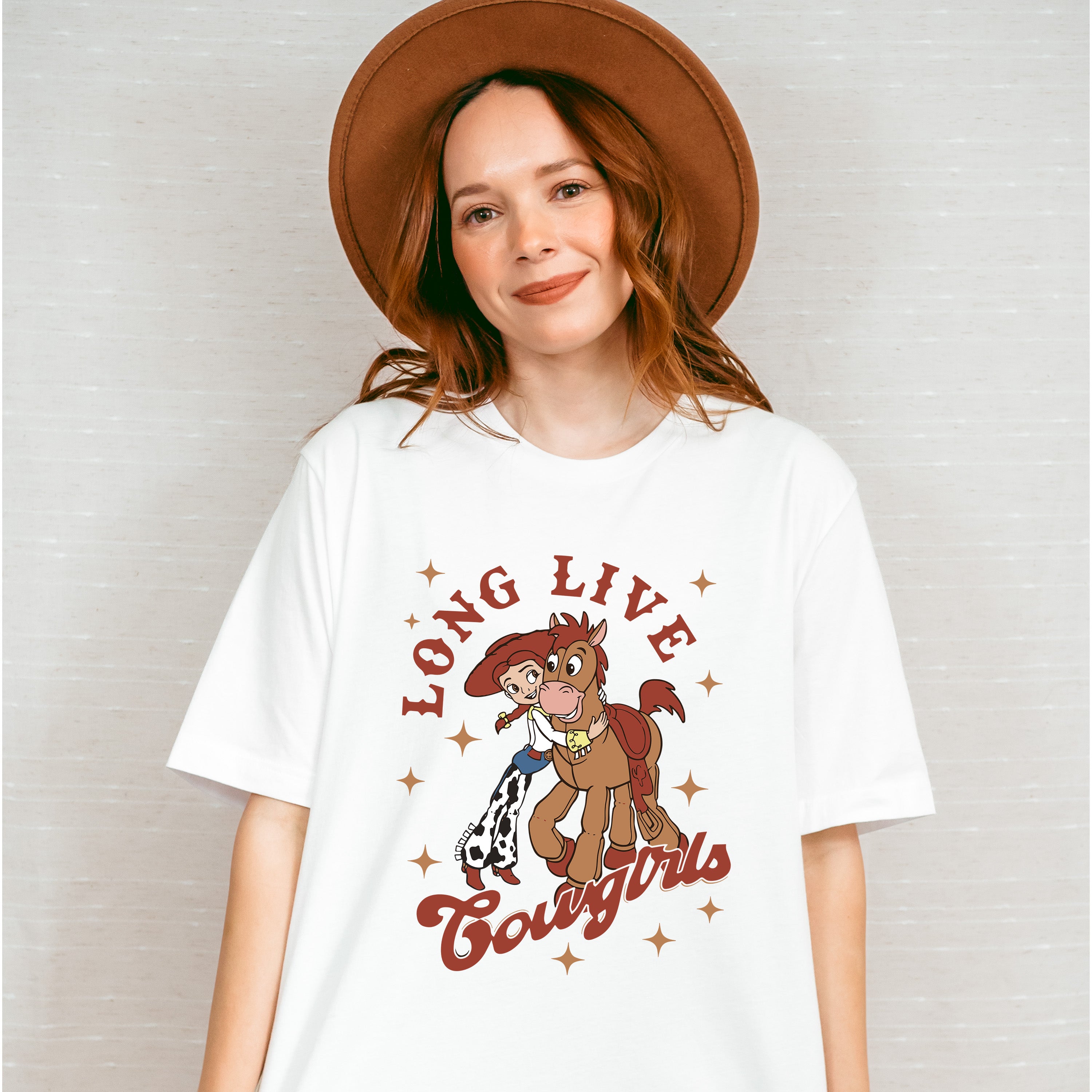 Long Live Cowgirls Toy Story - Cowgirl Unisex Crewneck T-Shirt Sweatshirt Hoodie