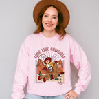 Long Live Cowgirls Toy Story Jessie - Cowgirl Unisex Crewneck T-Shirt Sweatshirt Hoodie