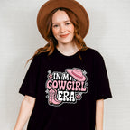 In My Cowgirl Era Pink Boots And Hat - Cowgirl Unisex Crewneck T-Shirt Sweatshirt Hoodie