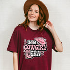 In My Cowgirl Era Pink Boots And Hat - Cowgirl Unisex Crewneck T-Shirt Sweatshirt Hoodie