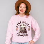 Stay Salty Cowgirl Matt 5:13 - Cowgirl Unisex Crewneck T-Shirt Sweatshirt Hoodie