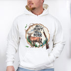 Born To Hunt Forced To Work Design - Hunting Theme Unisex Crewneck T-Shirt Sweatshirt Hoodie