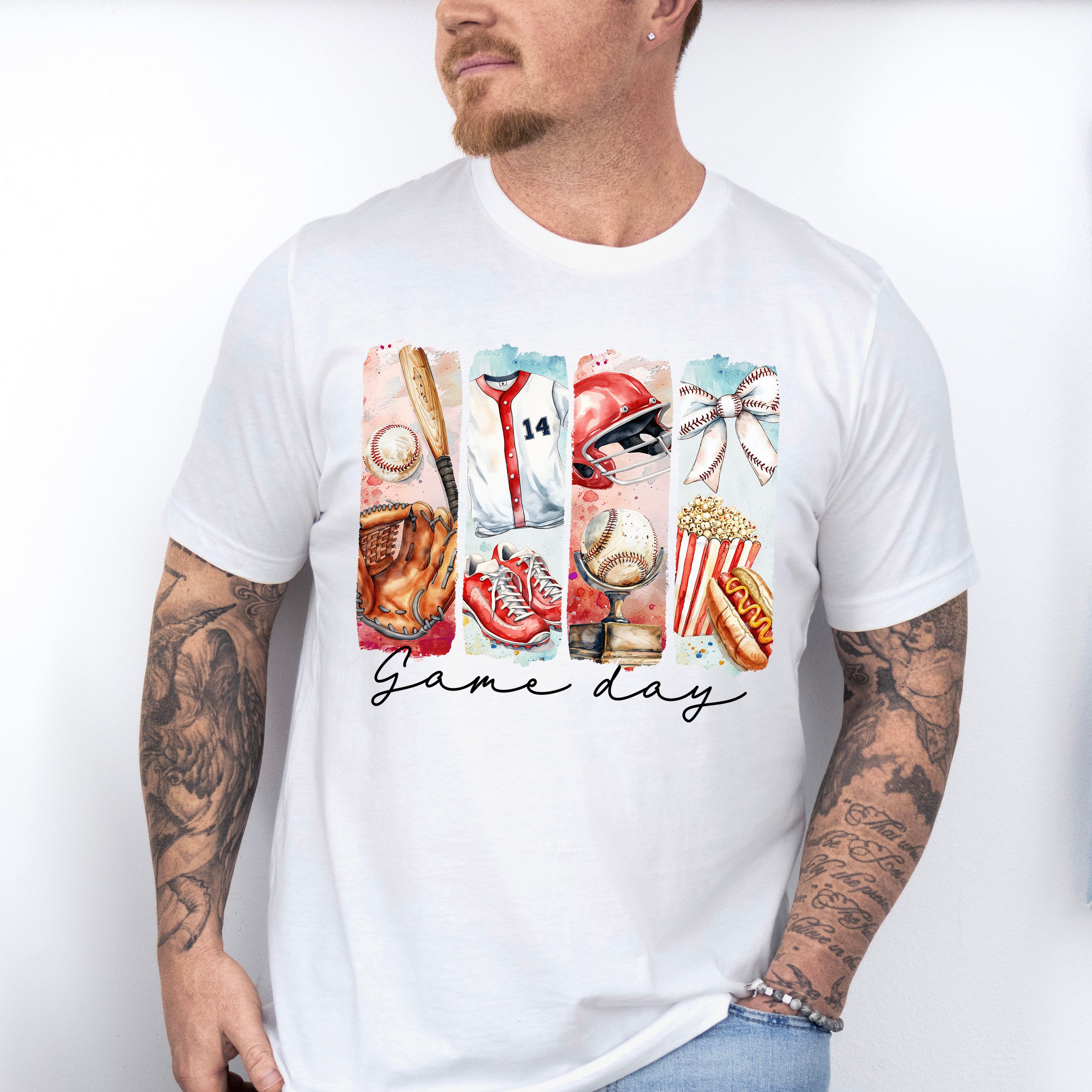 Game Day Baseball - Baseball Unisex Crewneck T-Shirt Sweatshirt Hoodie