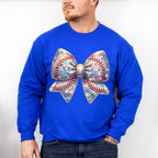 Sequin Bowtie - Baseball Unisex Crewneck T-Shirt Sweatshirt Hoodie