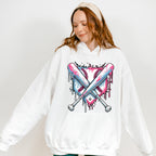 Blue And Pink Baseball Bats - Baseball Unisex Crewneck T-Shirt Sweatshirt Hoodie