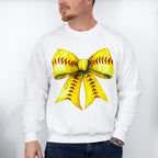 Red And Yellow Bowtie - Baseball Unisex Crewneck T-Shirt Sweatshirt Hoodie