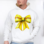 Red And Yellow Bowtie - Baseball Unisex Crewneck T-Shirt Sweatshirt Hoodie