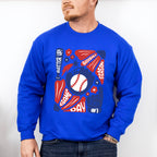 Batter Up Game Day Baseball Season - Baseball Unisex Crewneck T-Shirt Sweatshirt Hoodie