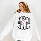 Baseball Mama Checkered - Baseball Unisex Crewneck T-Shirt Sweatshirt Hoodie