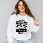 Bachelor Party Drinking Team B&W - Bachelor Unisex Crewneck T-Shirt Sweatshirt Hoodie