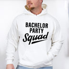 Bachelor Party Squad B&W - Bachelor Unisex Crewneck T-Shirt Sweatshirt Hoodie