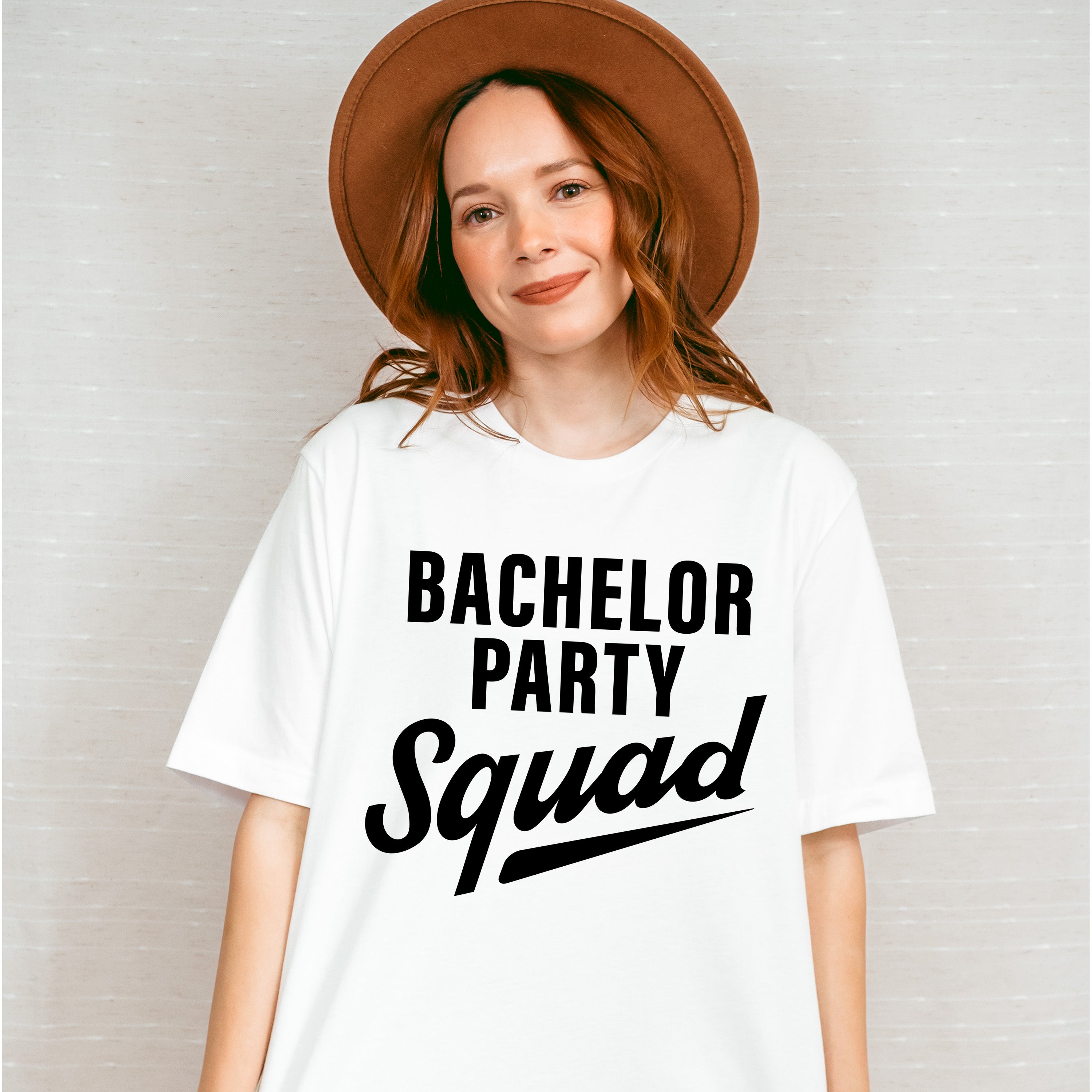 Bachelor Party Squad B&amp;W - Bachelor Unisex Crewneck T-Shirt Sweatshirt Hoodie