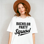 Bachelor Party Squad B&W - Bachelor Unisex Crewneck T-Shirt Sweatshirt Hoodie