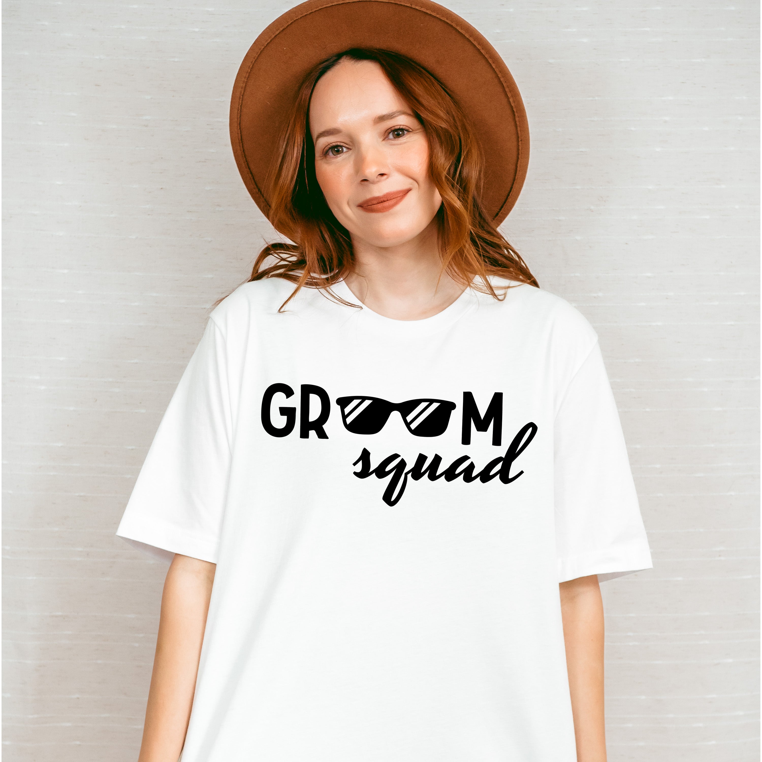 Groom Squad Sunglasses B&amp;W Design - Bachelor Unisex Crewneck T-Shirt Sweatshirt Hoodie