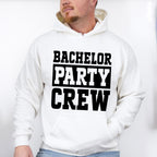Bachelor Party Crew B&W Design - Bachelor Unisex Crewneck T-Shirt Sweatshirt Hoodie