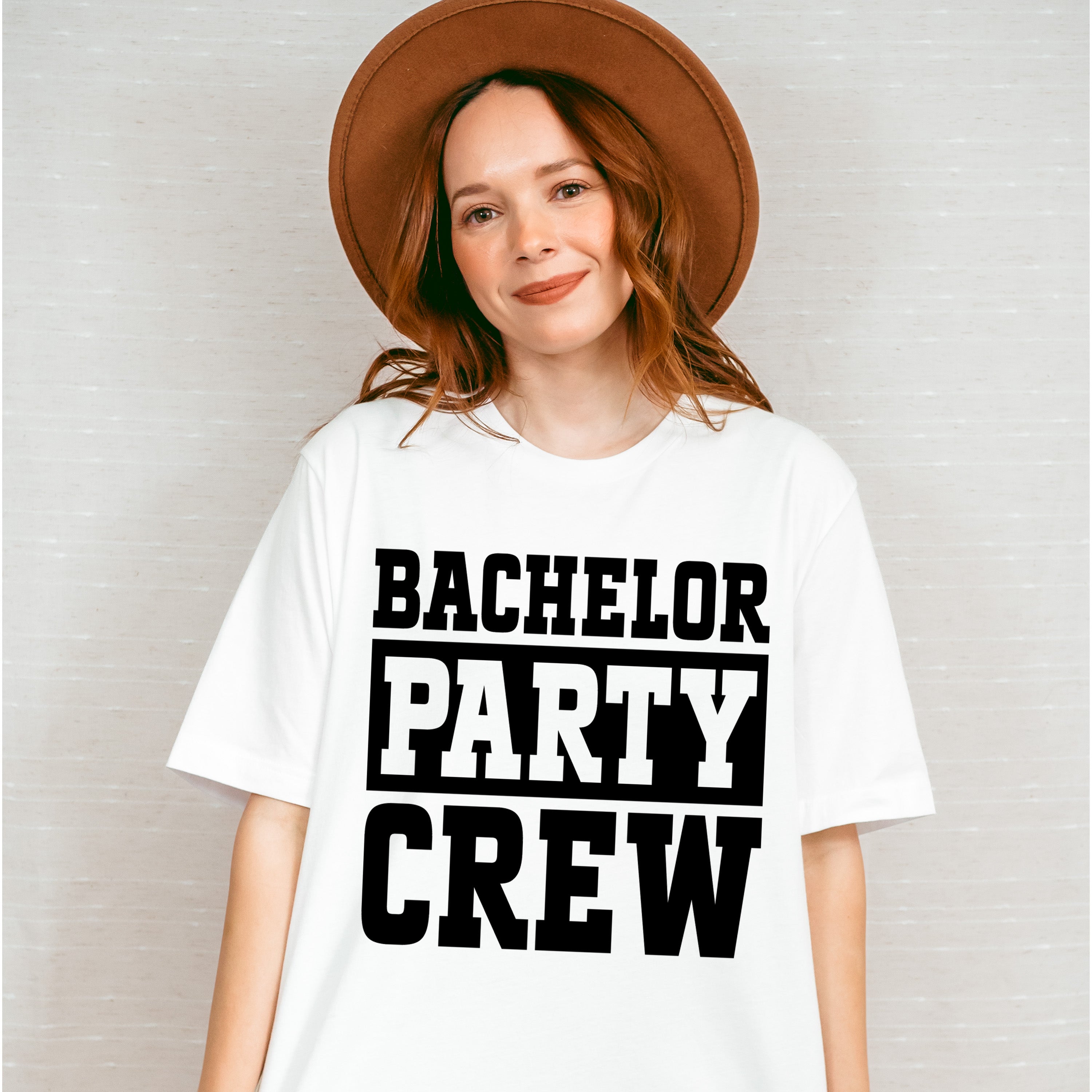 Bachelor Party Crew B&amp;W Design - Bachelor Unisex Crewneck T-Shirt Sweatshirt Hoodie
