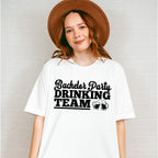 Bachelor Party Drinking Team Black And White Design - Bachelor Unisex Crewneck T-Shirt Sweatshirt Hoodie