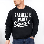 Bachelor Party Squad B&W Design - Bachelor Unisex Crewneck T-Shirt Sweatshirt Hoodie