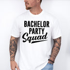 Bachelor Party Squad B&W Design - Bachelor Unisex Crewneck T-Shirt Sweatshirt Hoodie