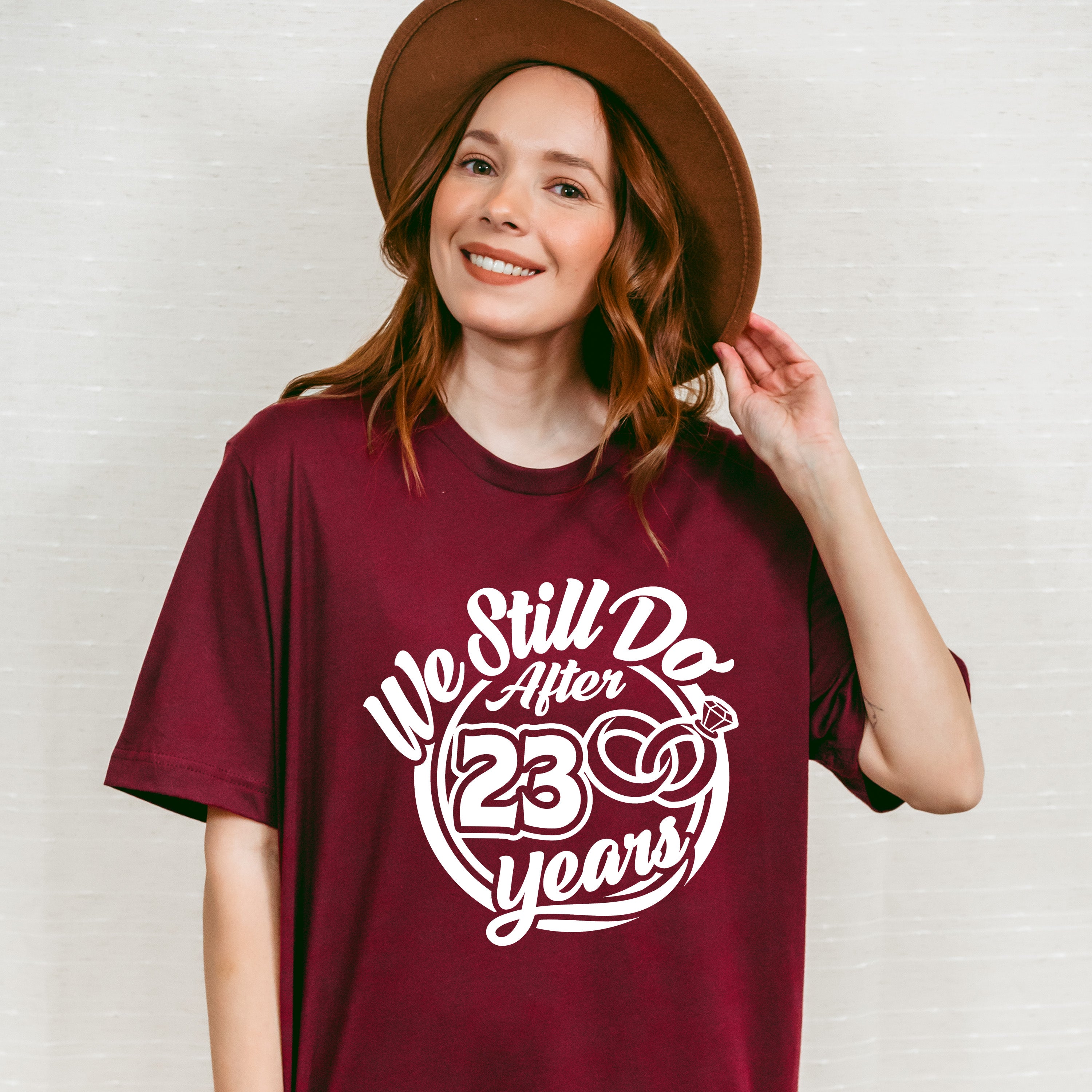 We Still Do After 23 Years - Anniversary Unisex Crewneck T-Shirt Sweatshirt Hoodie