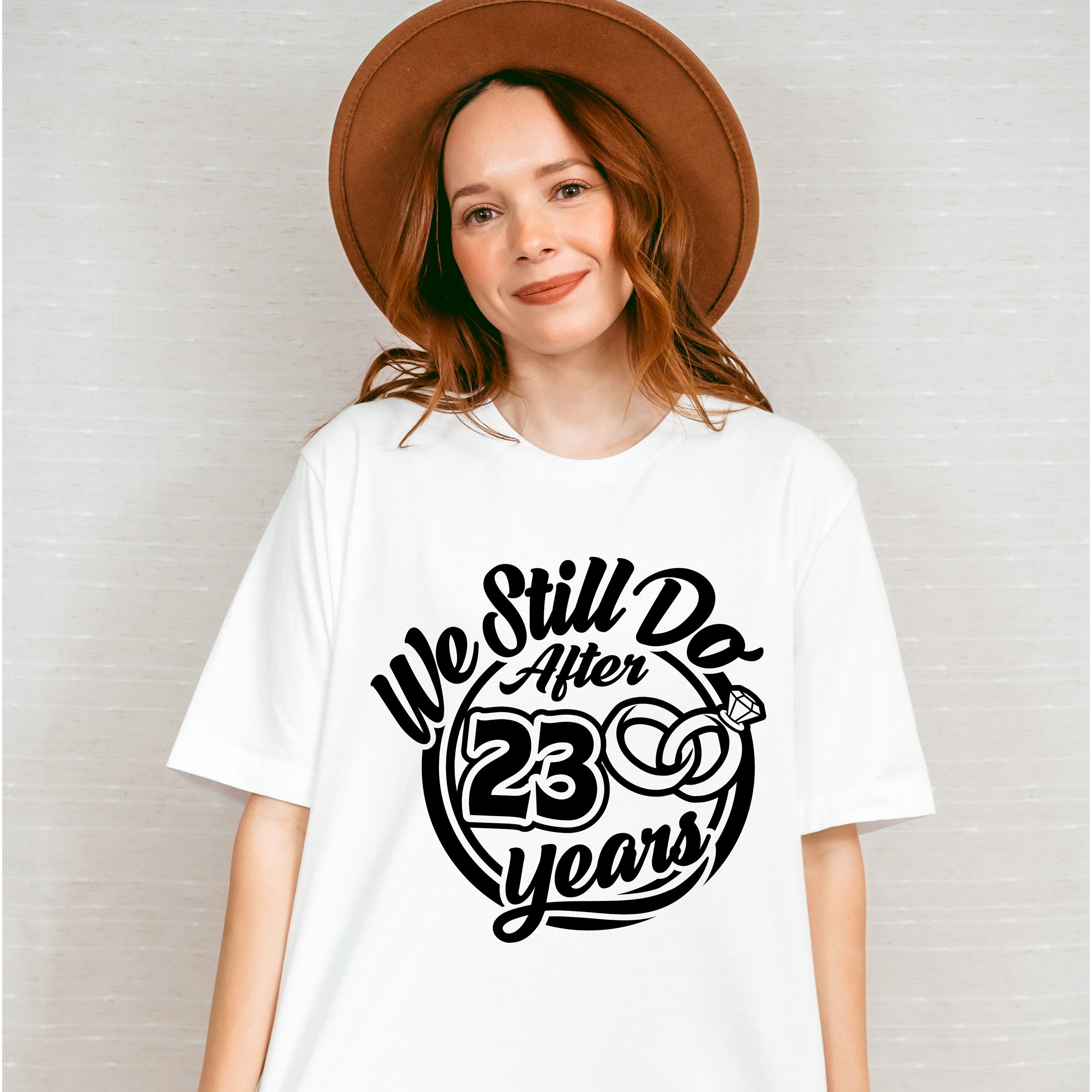 We Still Do After 23 Years - Anniversary Unisex Crewneck T-Shirt Sweatshirt Hoodie