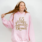 65 Years Loved & Blessed - Anniversary Unisex Crewneck T-Shirt Sweatshirt Hoodie
