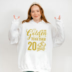 We Are Golden Together 20 Years - Anniversary Unisex Crewneck T-Shirt Sweatshirt Hoodie
