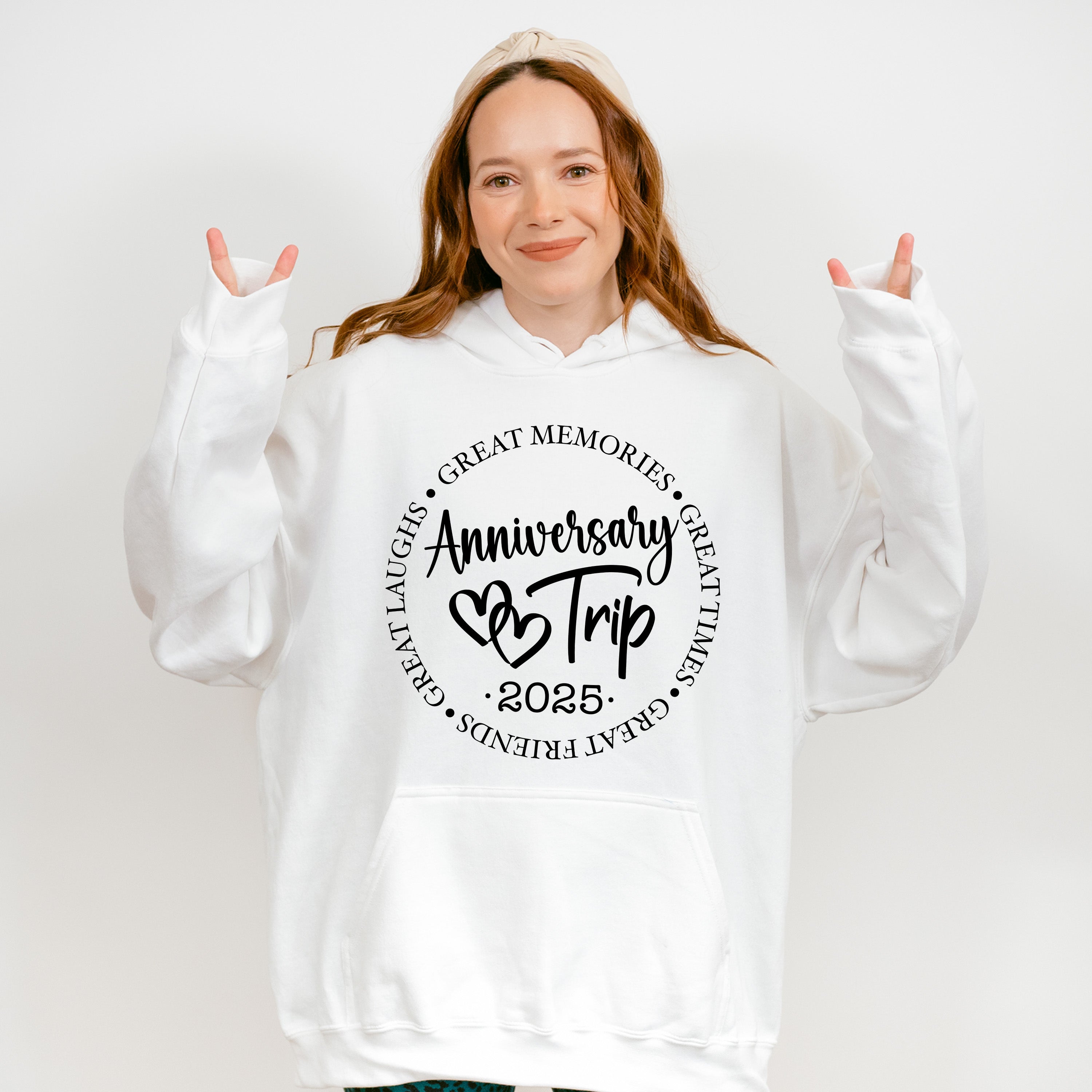 Anniversary Trip 2025 - Anniversary Unisex Crewneck T-Shirt Sweatshirt Hoodie