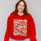 Everyone Communicates Differently Colorful Design - Autism Awareness Unisex Crewneck T-Shirt Sweatshirt Hoodie