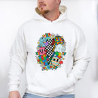 Be Kind Checkered Lightning Bolt Design - Autism Awareness Unisex Crewneck T-Shirt Sweatshirt Hoodie