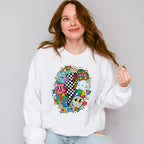 Be Kind Checkered Lightning Bolt Design - Autism Awareness Unisex Crewneck T-Shirt Sweatshirt Hoodie