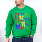 Colorful Ribbons - Autism Awareness Unisex Crewneck T-Shirt Sweatshirt Hoodie