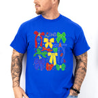Colorful Ribbons - Autism Awareness Unisex Crewneck T-Shirt Sweatshirt Hoodie