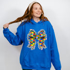 Ribbon Jigsaw Puzzle Design - Autism Awareness Unisex Crewneck T-Shirt Sweatshirt Hoodie
