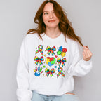 Ribbon Heart Jigsaw - Autism Awareness Unisex Crewneck T-Shirt Sweatshirt Hoodie