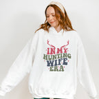 In My Hunting Wife Era Reindeer Design - Hunting Theme Unisex Crewneck T-Shirt Sweatshirt Hoodie