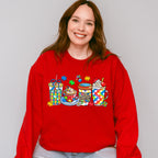 Drinks Design - Autism Awareness Unisex Crewneck T-Shirt Sweatshirt Hoodie