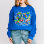 I Would Not Change You For The World - Autism Awareness Unisex Crewneck T-Shirt Sweatshirt Hoodie